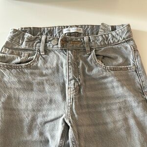 Kids’ Grey Straight-Leg Jeans – Good Condition